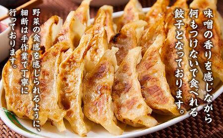 【食感と昆布だしにこだわり】 【2回定期便】お酒によく合う味噌餃子40個(10個×4箱) |餃子