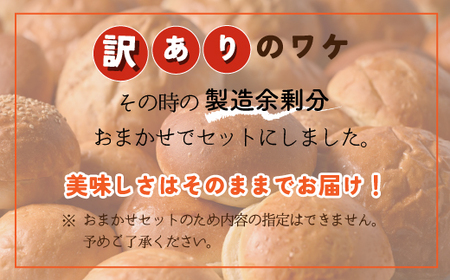 【訳あり】フードロス削減！工場直送バンズ おまかせ詰め合わせセット 20個入り【保存食やバンズパーティー、毎日の朝食やお弁当にも！】 ※着日指定不可