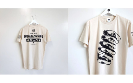 村田のバネTシャツ ｜ コラボ オリジナル 男女兼用 綿100% 栃木