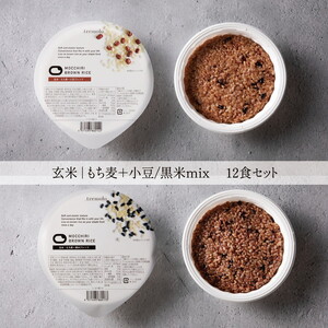 もっちりブラウンライス（寝かせ玄米※） 12食ミックスセット