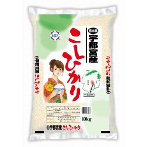 【令和4年産】宇都宮産コシヒカリ 精米10kg【1344362】