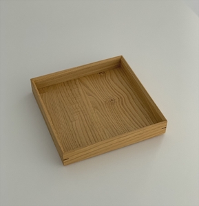 建彦木工/組む箱　（大・浅）栗材【 栃木県 足利市 】 F7Z-715