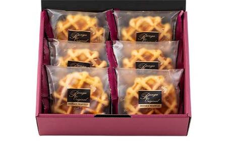 ハニーワッフル6個入り 栃木県 足利市 F7Z-1333