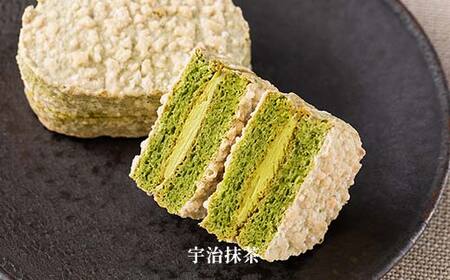 大麦ダクワーズ 2種セット 計16個（プレーン、宇治抹茶 各8個） 栃木県 足利市 F7Z-1366