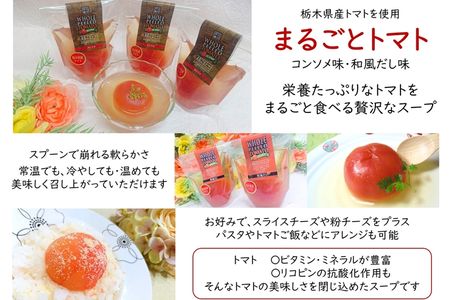 栃木県産食材使用＞ そうざい６種類セット （まるごとスープ、栃の