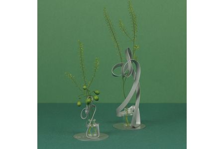 ALART〈アルアート〉 TWIST SLセット 花器 インテリア 花のフォルムに合わせ自在に形作れる花器 MOMA（NY近代美術館）選定品  通販サイト人気商品 リピーター多数 | 栃木県足利市 | ふるさと納税サイト「ふるなび」