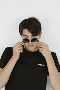 バックプリント 足利市 マンホールTシャツ 黒 M F7Z-560