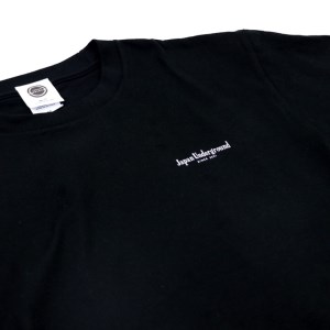 バックプリント 足利市 マンホールTシャツ 黒 M F7Z-560