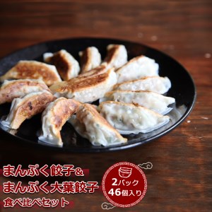 まんぷく餃子&まんぷく大葉餃子食べ比べセット
