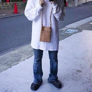 【minca】 全6色 栃木レザーのスマホショルダー /オリーブ【小物 ファッション 人気 おすすめ 】