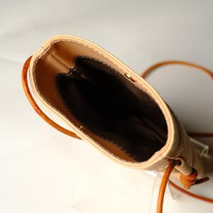 天神ワークス レザーサコッシュSP04【TAN】【かばん ファッション 人気 おすすめ 】