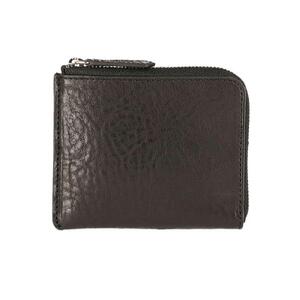 チマブエ Morris 栃木レザー 本革 L字ファスナーコンパクト財布 【黒】【雑貨 ファッション 人気 おすすめ 】