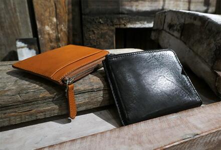 チマブエ Morris 栃木レザー 本革 L字ファスナーコンパクト財布 【黒】【雑貨 ファッション 人気 おすすめ 】