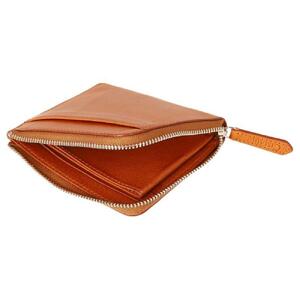 チマブエ Morris 栃木レザー 本革 L字ファスナーコンパクト財布 【キャメル】【雑貨 ファッション 人気 おすすめ 】