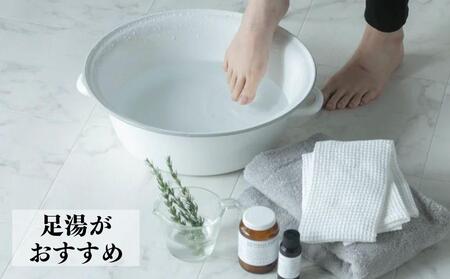 にちにち道具 琺瑯でできたハンドル付たらい 10L 00307559