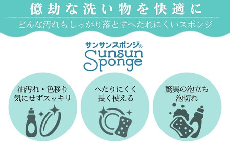 サンサンスポンジ プレミアムブラック ソフトタイプ × 7個セット 05099285