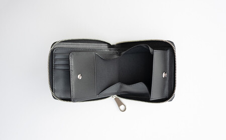 チマブエ 栃木レザー ラウンドファスナー二つ折り財布 【キャメル】【雑貨 ファッション 人気 おすすめ 】