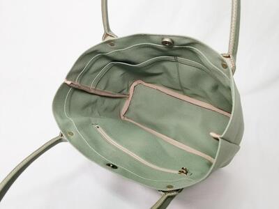 【いちひこ帆布】 ミニトート/グリーン【かばん ファッション 人気 おすすめ 】