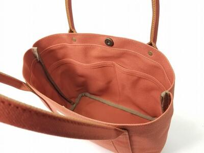 【いちひこ帆布】 ミニトート/レンガ【かばん ファッション 人気 おすすめ 】