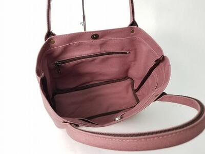 【いちひこ帆布】 ミニトート/あずき【かばん ファッション 人気 おすすめ 】