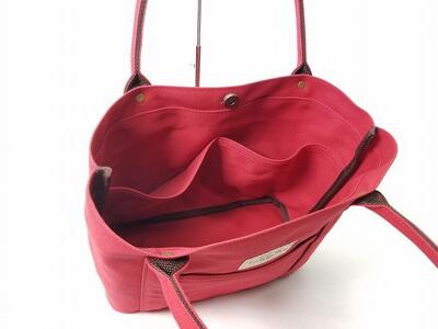 【いちひこ帆布】 ミニトート/赤【かばん ファッション 人気 おすすめ 】