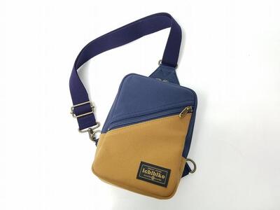 【いちひこ帆布】 ボディバッグ/ネイビー【かばん ファッション 人気 おすすめ 】