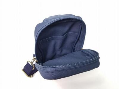 【いちひこ帆布】 ボディバッグ/ネイビー【かばん ファッション 人気 おすすめ 】