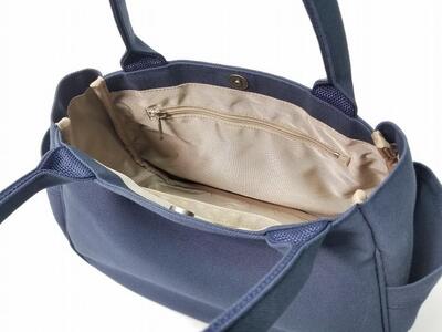 【いちひこ帆布】 マロンバッグ/ネイビー【かばん ファッション 人気 おすすめ 】