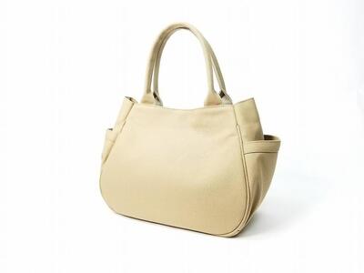 【いちひこ帆布】 マロンバッグ/ベージュ【かばん ファッション 人気 おすすめ 】