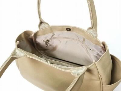 【いちひこ帆布】 マロンバッグ/ベージュ【かばん ファッション 人気 おすすめ 】