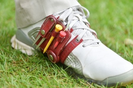 シャフトリボン（ピンク）＆ティーホルダーセット（レッド）【雑貨 日用品 人気 おすすめ 】