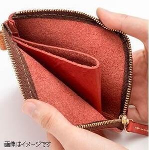 栃木レザー使用｜やわらか本革Lジップミニ財布｜Lzip wallet small 02｜キャメル｜minca（全7色）