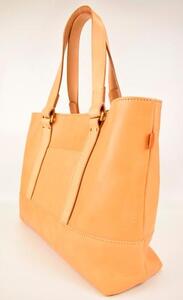 【全6色】栃木レザーのトートバッグ A4サイズ パソコン 肩掛け ビジネスにもカジュアルにも/Tote bag 04/タン/minca　403【かばん ファッション 人気 おすすめ 】