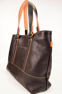 【全6色】栃木レザーのトートバッグ A4サイズ パソコン 肩掛け ビジネスにもカジュアルにも/Tote bag 04/ブラック/minca　403【かばん ファッション 人気 おすすめ 】