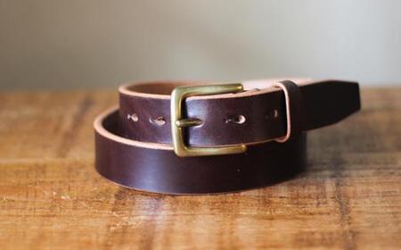 minca】幅30mmベルト/32インチ 栃木レザーの希少な「ハーネスレザー