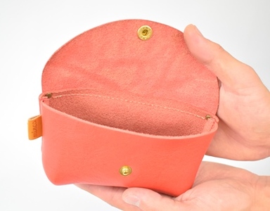 【全6色】栃木レザー ミニポーチ02S　小物入れ ピルケース/Pouch　02/S/レッド/minca　428【ファッション 人気 おすすめ 】