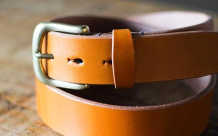 minca】幅35mmベルト/32インチ 栃木レザーの希少な「ハーネスレザー