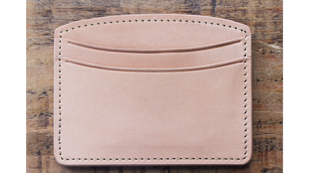 【minca】栃木レザーのヨコ型パスケース 定期入れ パスホルダー02/タン(生成)　700【雑貨 日用品 人気 おすすめ 】