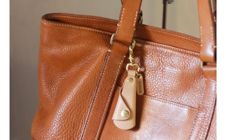 【minca】栃木レザーの真鍮靴ベラキーホルダー/シューホーン01/ブラック　641【雑貨 日用品 人気 おすすめ 】