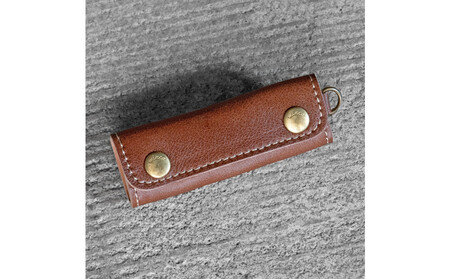 栃木レザー使用｜バッグの本革持ち手カバー 2個セット｜Handle cover｜チョコ｜minca（全7色）