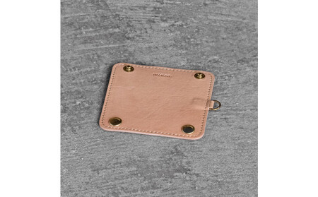 栃木レザー使用｜バッグの本革持ち手カバー 2個セット｜Handle cover｜チョコ｜minca（全7色）