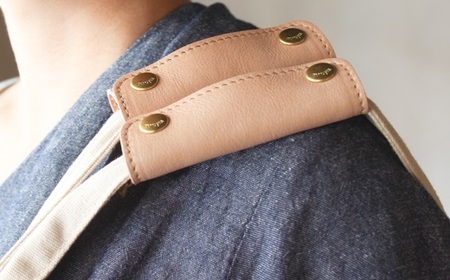 栃木レザー使用｜バッグの本革持ち手カバー 2個セット｜Handle cover｜タン｜minca（全7色）