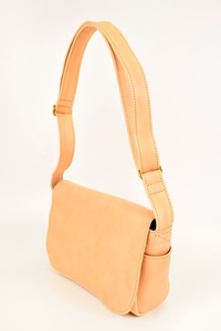 【minca】栃木レザーのショルダーバッグ01S 斜めがけ ミニサイズ ソフトな手触り/Shoulder bag 01/S/タン(生成)　545【かばん ファッション 人気 おすすめ 】