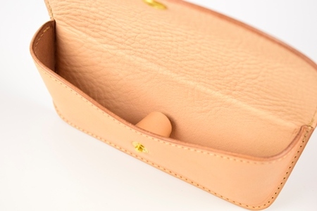 【minca】栃木レザーのメガネケース 本革 /Glasses case 01/タン(生成)　525【ファッション 人気 おすすめ 】