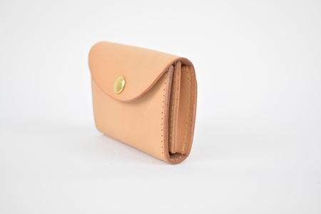 【minca】 栃木レザーのコインケース 小銭入れ カードも入る コンパクト/Coin purse 02/タン(生成) 475【雑貨 ファッション 人気 おすすめ 】