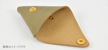 【minca】 栃木レザーの三角コインケース小 小銭入れ コンパクト 小さめ/Coin purse 01/チョコ 469【雑貨 ファッション 人気 おすすめ 】