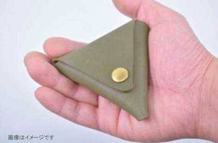 【minca】 栃木レザーの三角コインケース小 小銭入れ コンパクト 小さめ/Coin purse 01/チョコ 469【雑貨 ファッション 人気 おすすめ 】