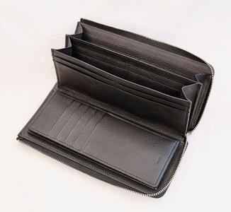 【長財布】Zip long wallet カラー：Black【雑貨 ファッション 人気 おすすめ 】