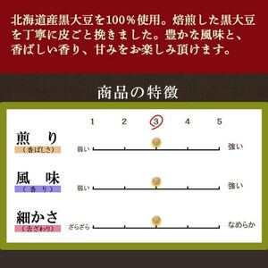北海道産黒大豆使用　黒豆きな粉 600g×3袋_  穀物加工品 _【1588811】