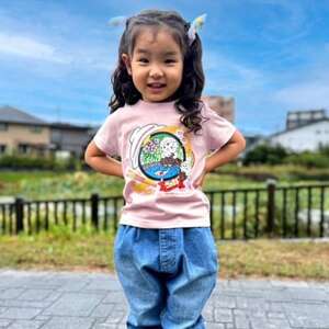 佐野市 マンホールTシャツ(さのまる)キッズサイズ 110サイズ【1644928】